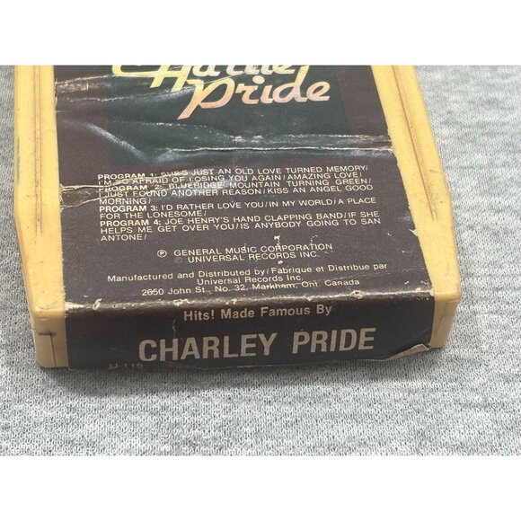 Charley Pride Famous Hits Sung By Cover Band Audio Cassette Tape 1979 - Picture 2 of 6